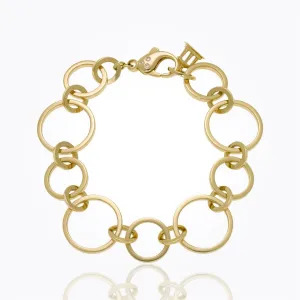 18K Celestial Link Bracelet with diamond