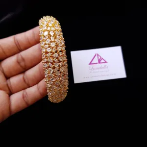 American Diamond Bracelet Style Kada