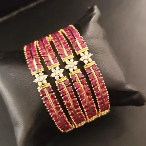 American Diamond Embellished Bangles