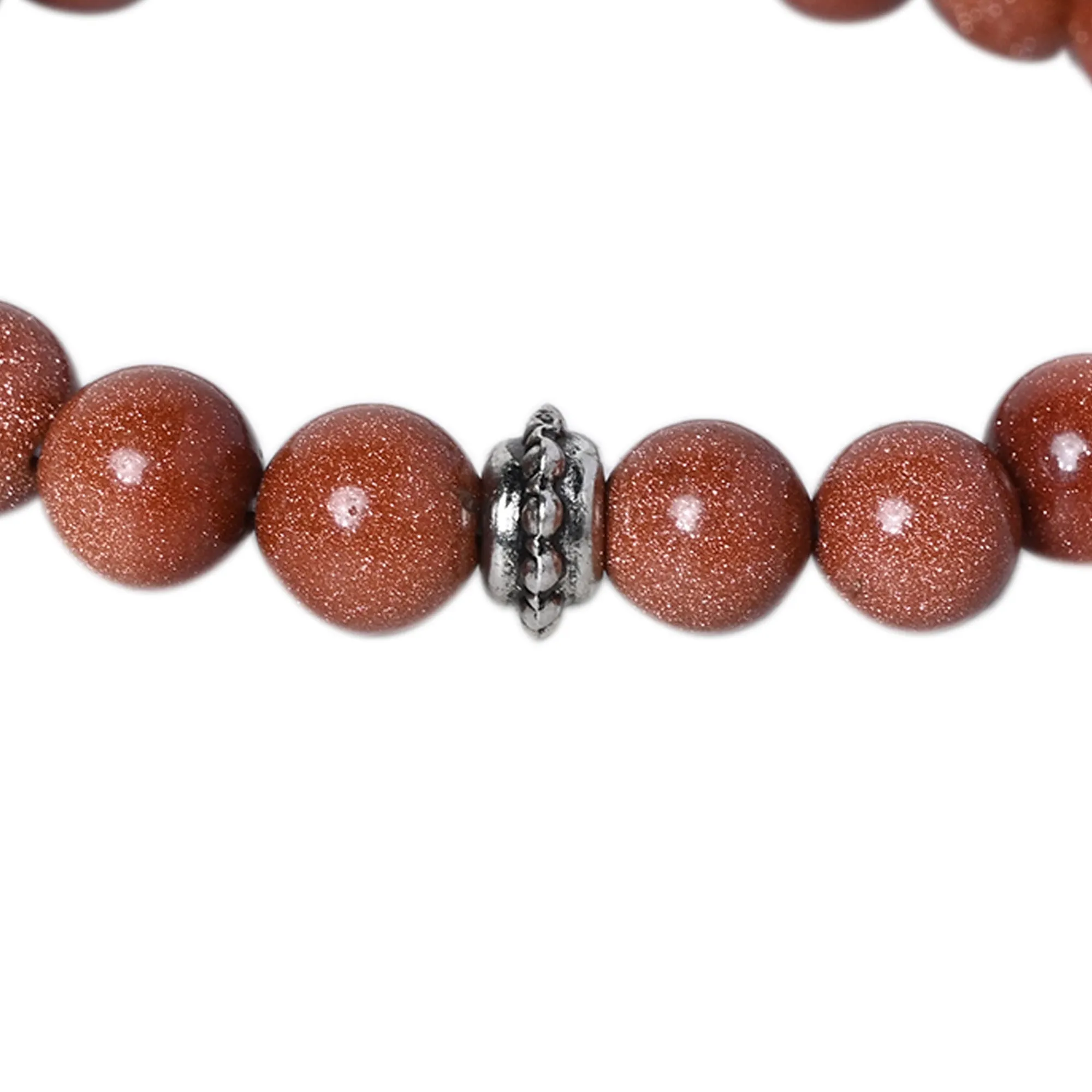 Bamboology Trends Healing gemstone bracelet Sunstone for Bright Future. it help in attending balance in all spheres of life