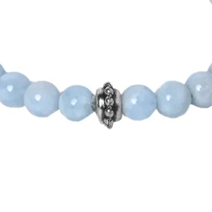 Bamboology Trends Radiate Calmness with our Aquamarine Healing Gemstone Bracelet - Unlock Healing Benefits for Your Loved One