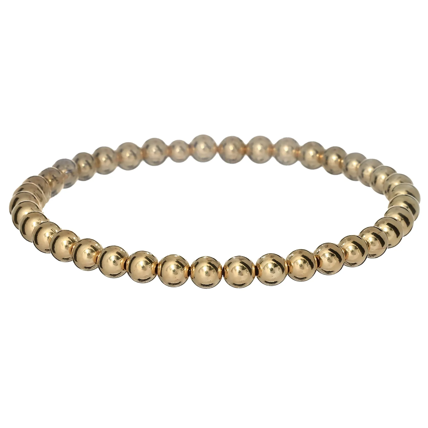 bara boheme | 14K Gold Filled "THE CLASSIC" Ball Beaded Bracelet