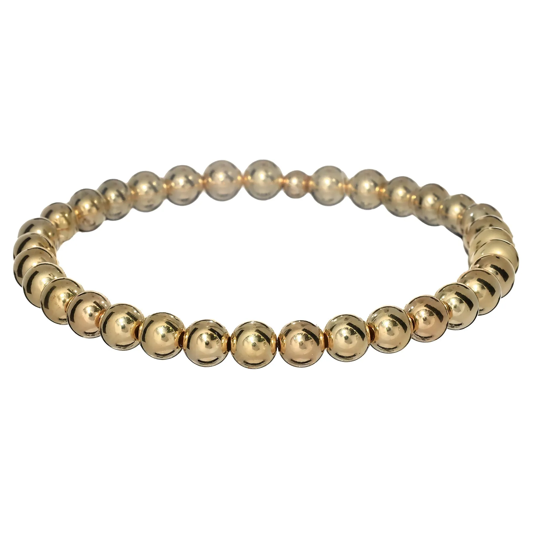 bara boheme | 14K Gold Filled "THE CLASSIC" Ball Beaded Bracelet