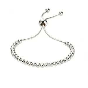 Beginnings Children's Sterling Silver Polished Ball Toggle Bracelet B4944