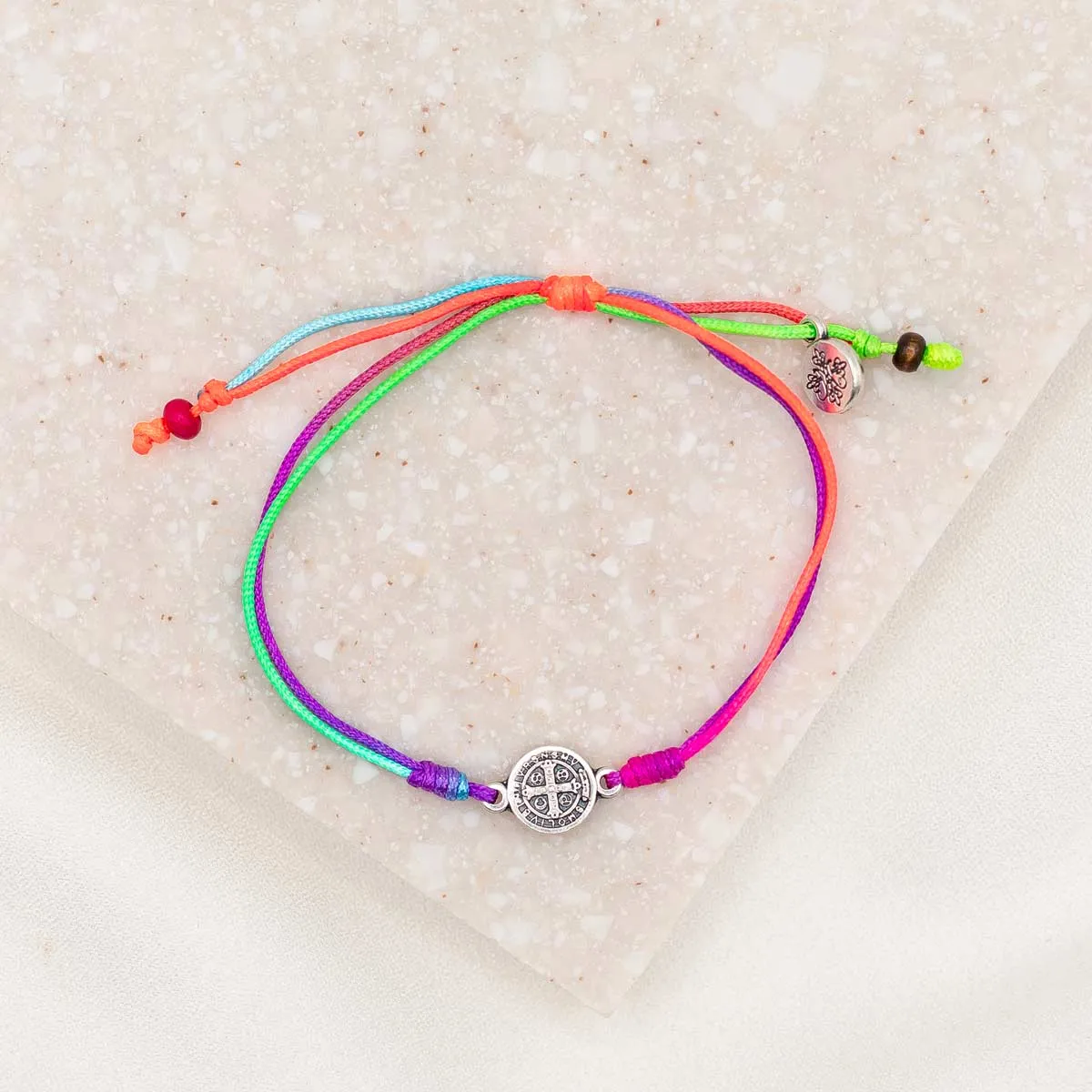 Breathe Blessing Bracelet in Rainbow Colors