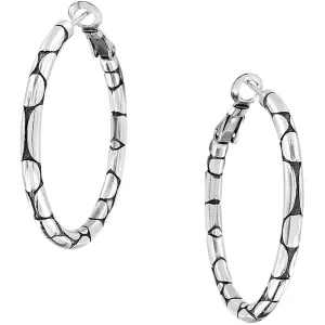 Brighton Pebble Small Hoop Earrings