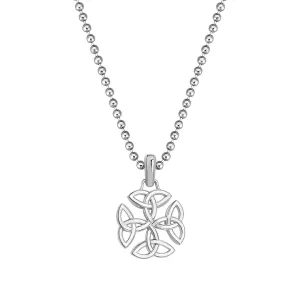 Celtic Dara Knot Necklace with Chain