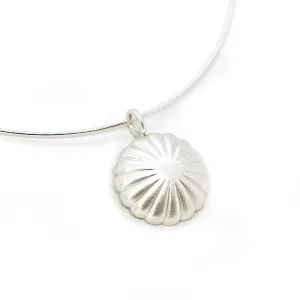 ﻿Chris Pruitt Fluted Pendant Necklace