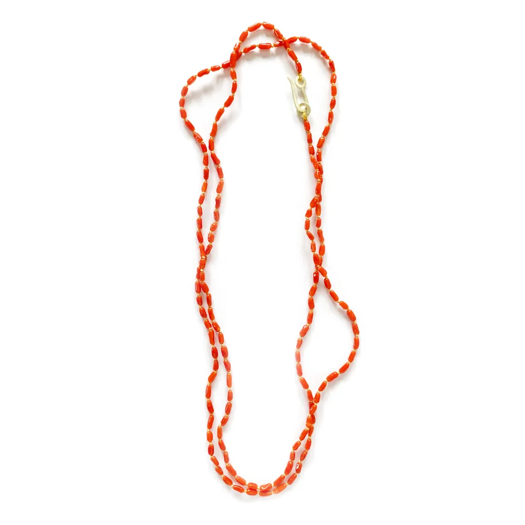 Coral Bead Necklace