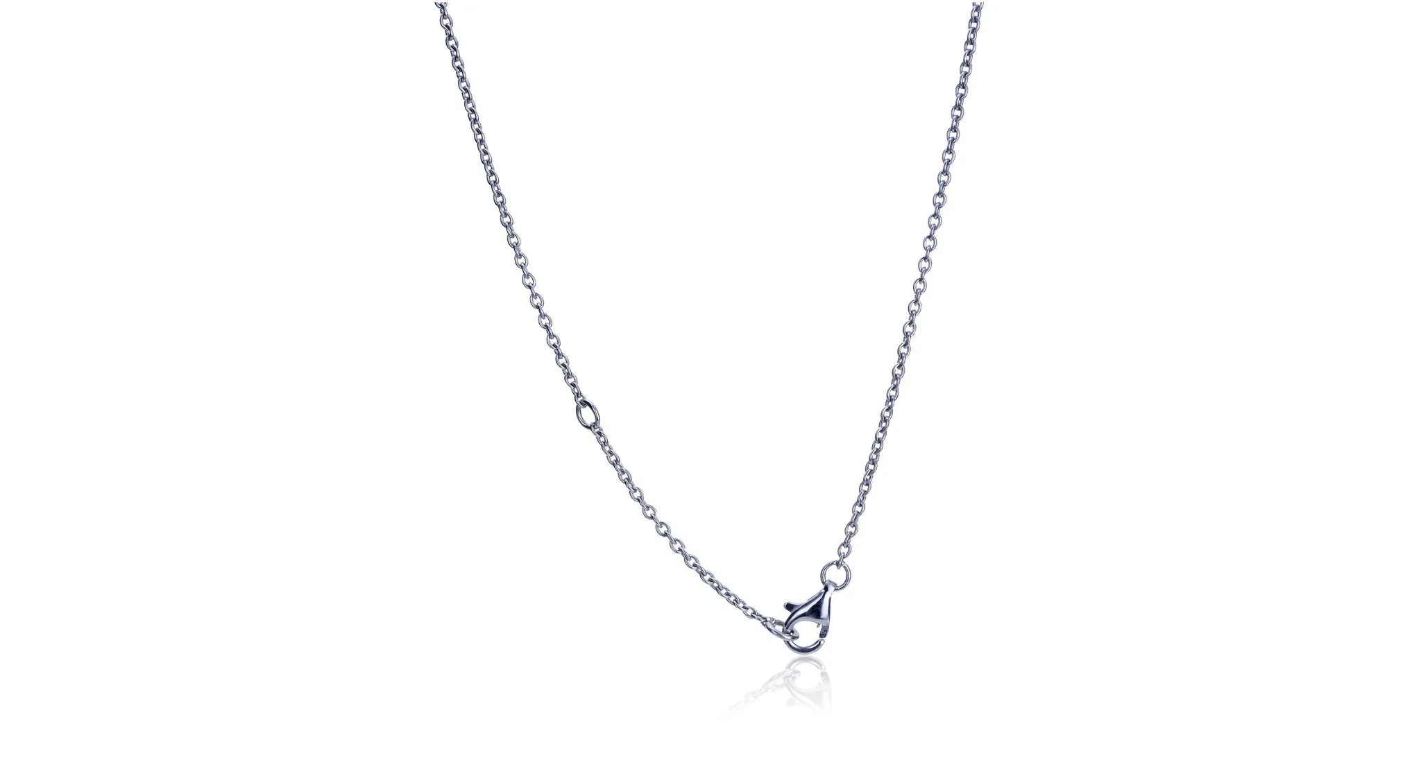 Diamond & White Gold Pendant Necklace