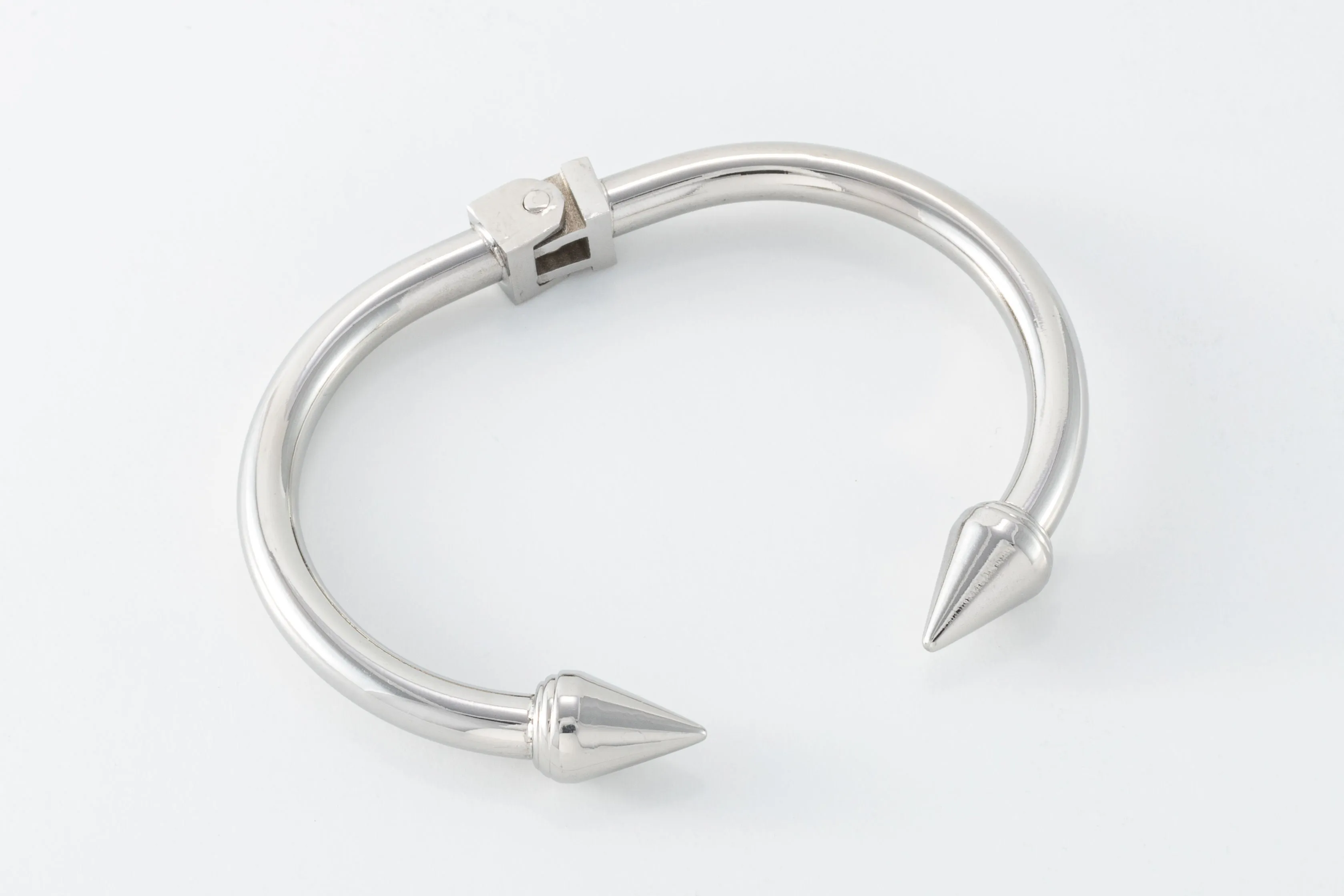 Direction Stainless Steel Cuff Bangle