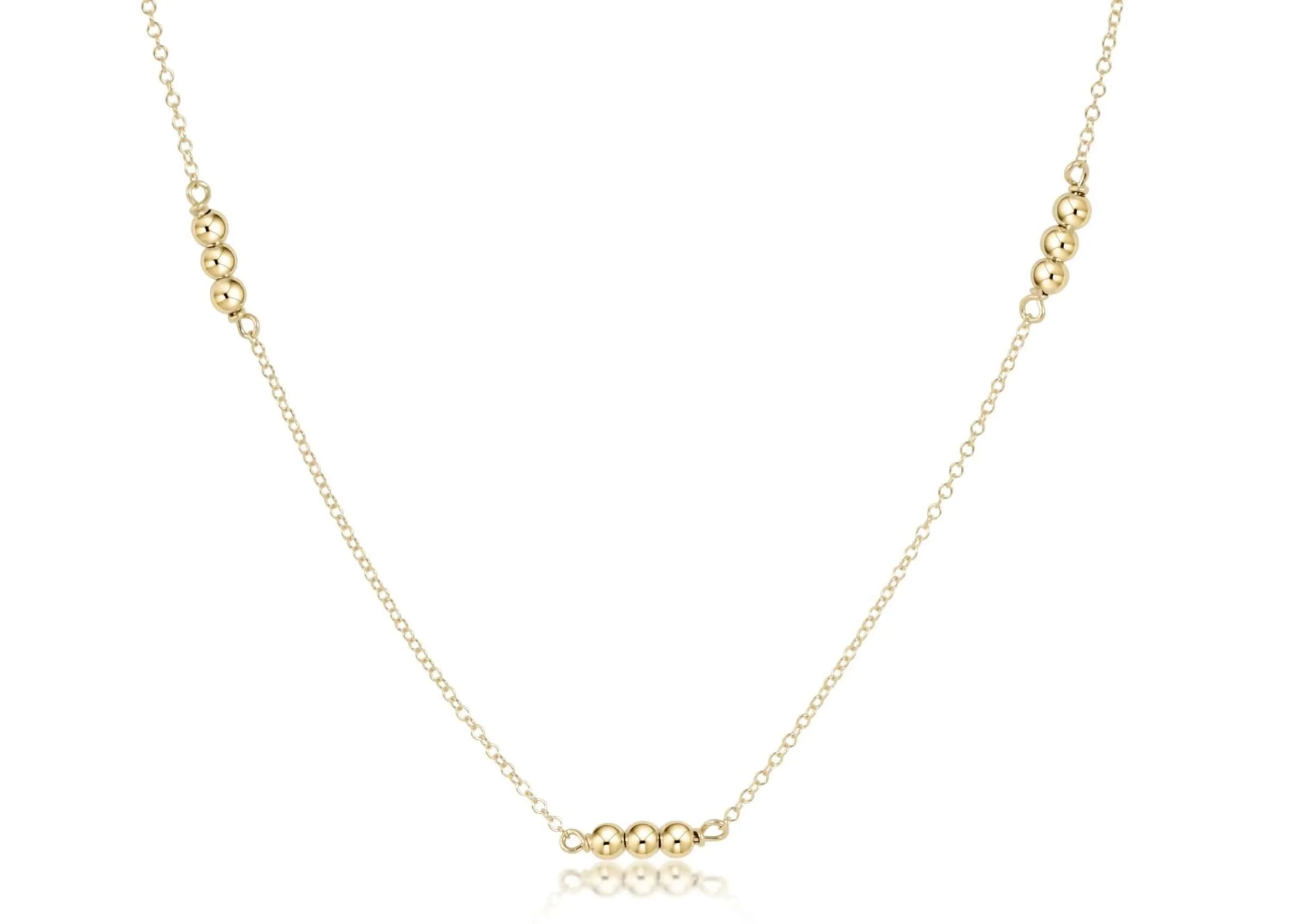 Enewton - choker joy simplicity chain gold - 3mm gold