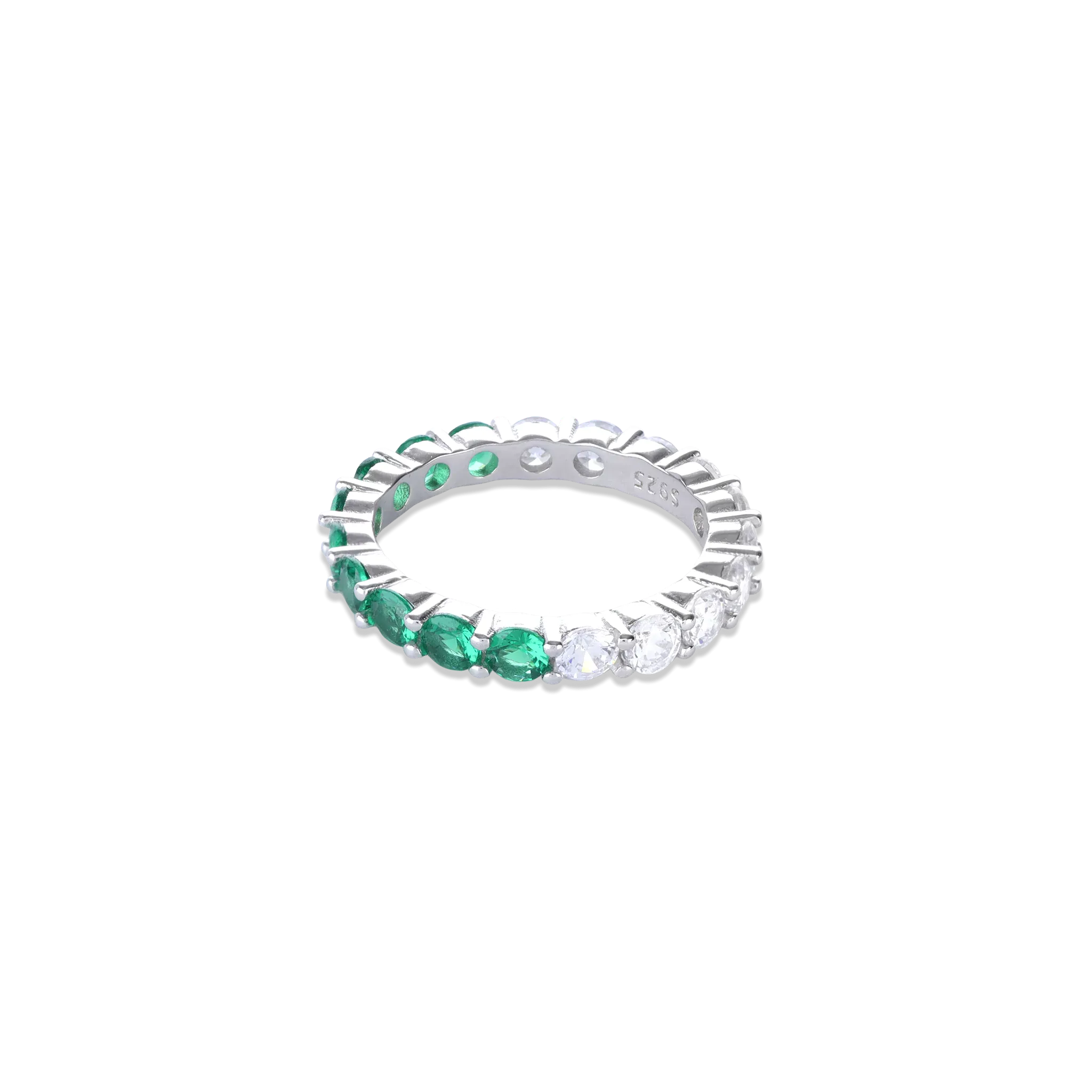 ETERNITY EMERALD BAND RING