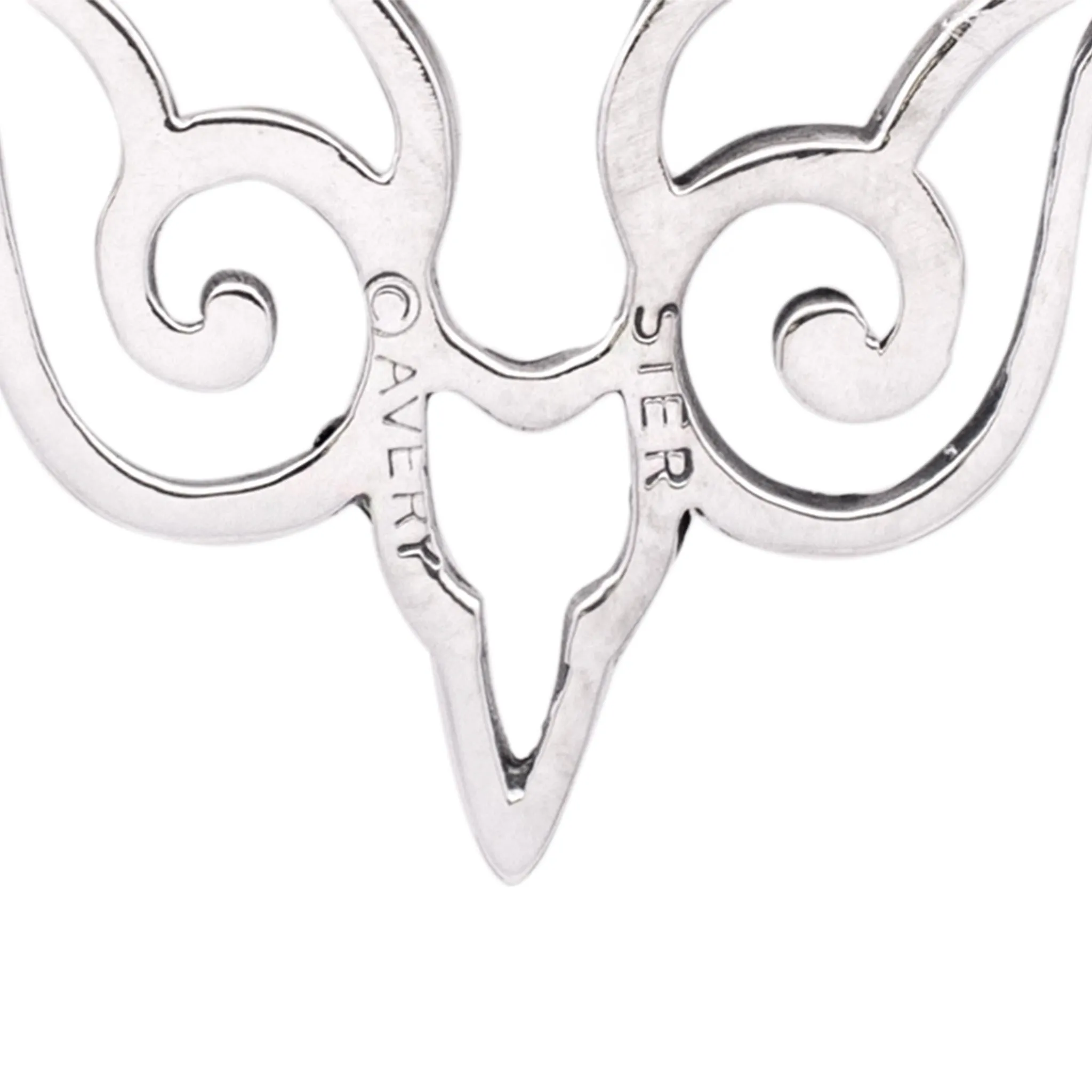 James Avery 925 Sterling Silver Openwork Descending Dove Charm Pendant