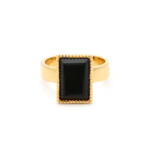 Jasmine Ring - Black Onyx