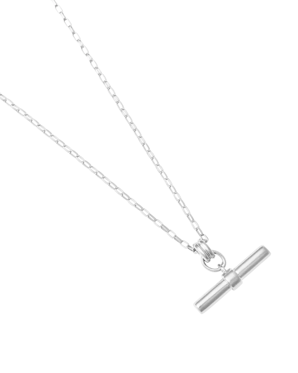 Kirstin Ash Roam T-Bar Necklace Sterling Silver