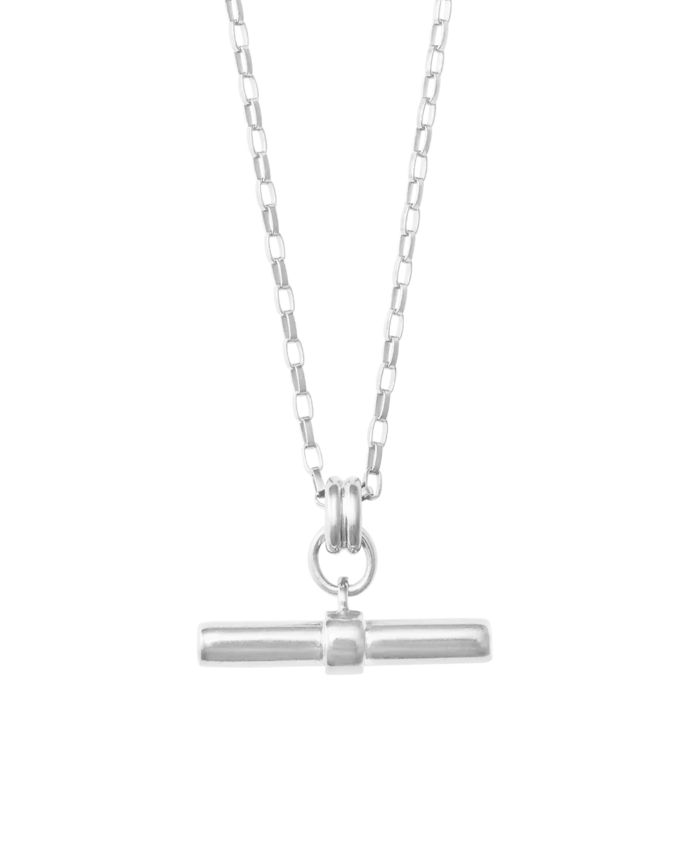 Kirstin Ash Roam T-Bar Necklace Sterling Silver