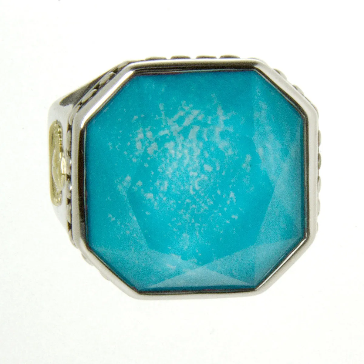 Lagos Caviar Color Rocks Turquoise Ring