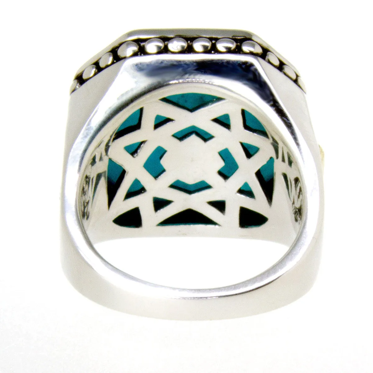 Lagos Caviar Color Rocks Turquoise Ring