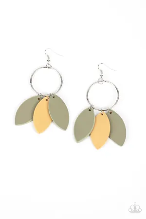 Leafy Laguna - Multi Earring