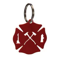 Maltese Cross Key Chain