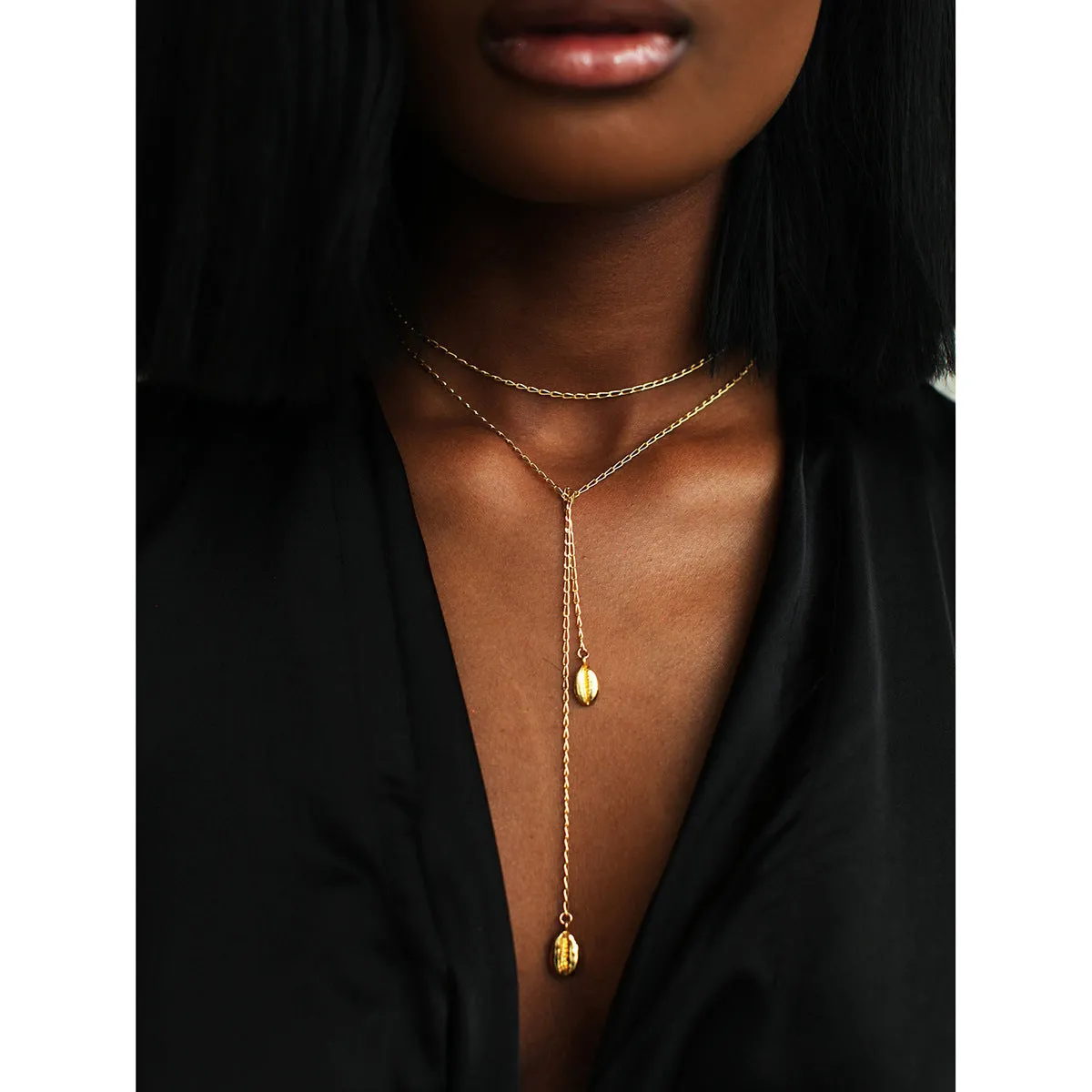 Minimalist Shell Stainless Steel Electroplating Necklaces