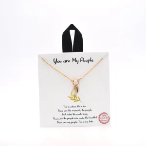 My People Necklace (You are My People)