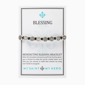 My Saint My Hero Benedictine Blessing Bracelet