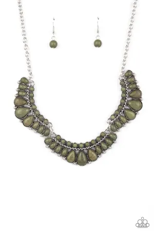 Naturally Native - Green Necklace