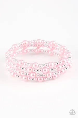 Paparazzi Bracelet ~ Classic Confidence - Pink