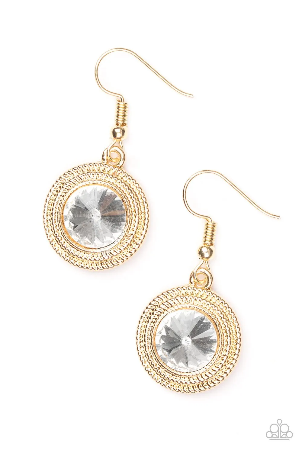 Paparazzi Earring ~ Beginners LUXE - Gold