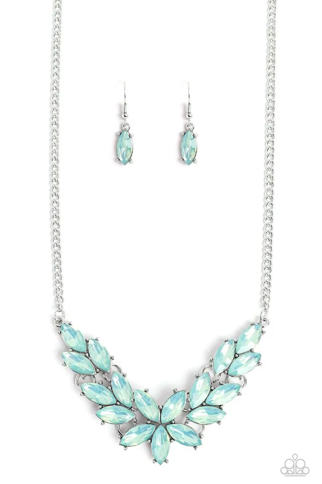 Paparazzi Necklace ~ Ethereal Efflorescence - Green