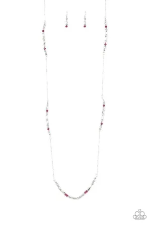 Paparazzi Necklace ~ Mainstream Minimalist - Purple