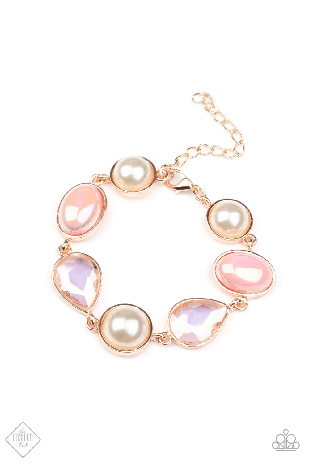 Paparazzi Nostalgically Nautical Fashion Fix - Rose Gold Bracelet