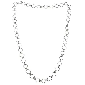 Round & Oval Double Link Necklace, Heirloom by Doyle & Doyle