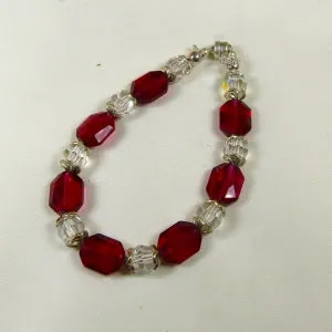 Ruby Crystal Classic Bracelet