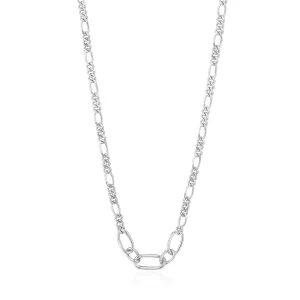 Silver Figaro Chain Necklace