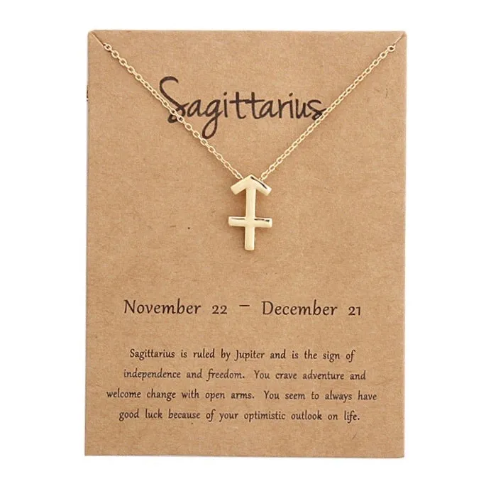 Star Sign Necklace - LAST CHANCE / FINAL SALE