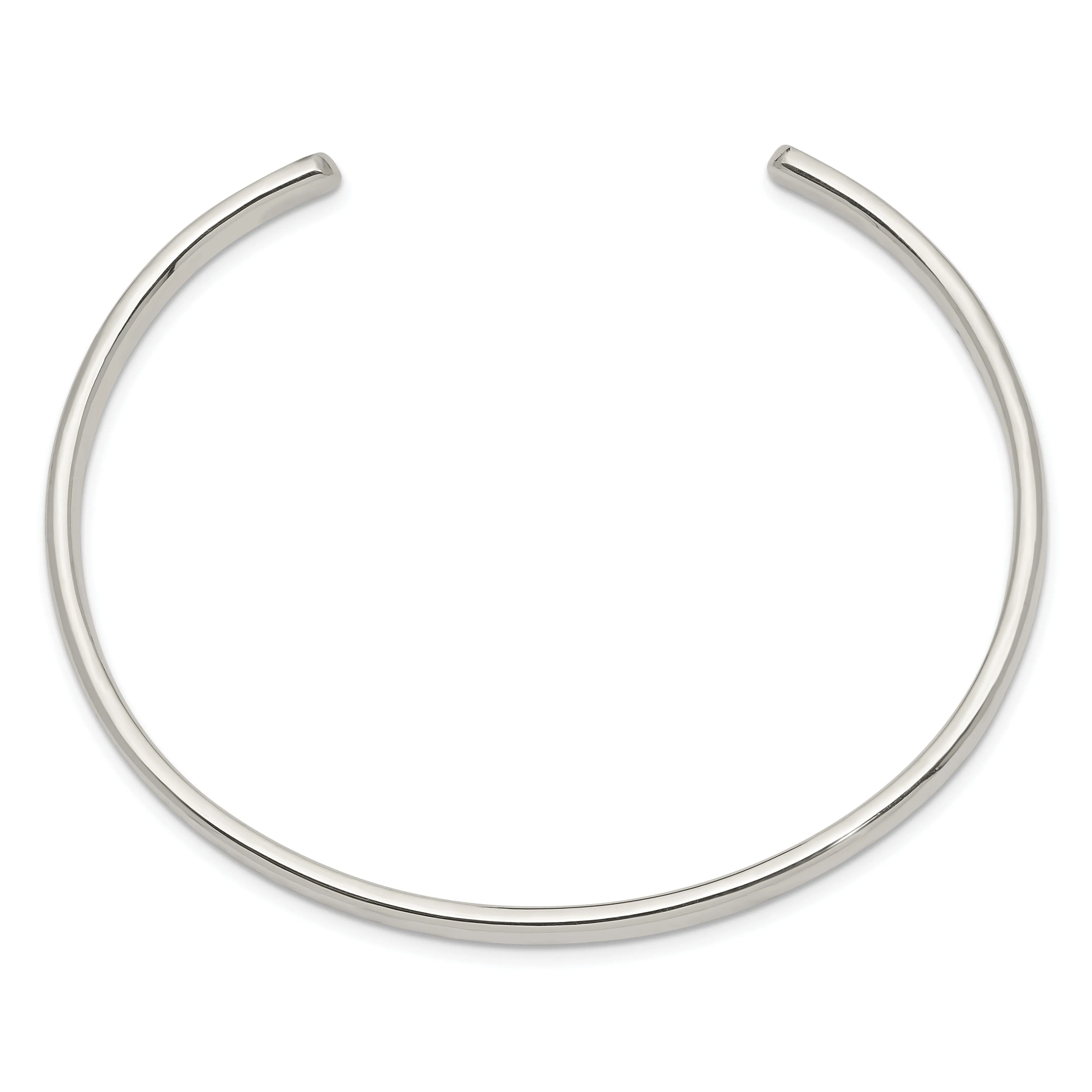 Sterling Silver Classic 4MM Cuff Bangle