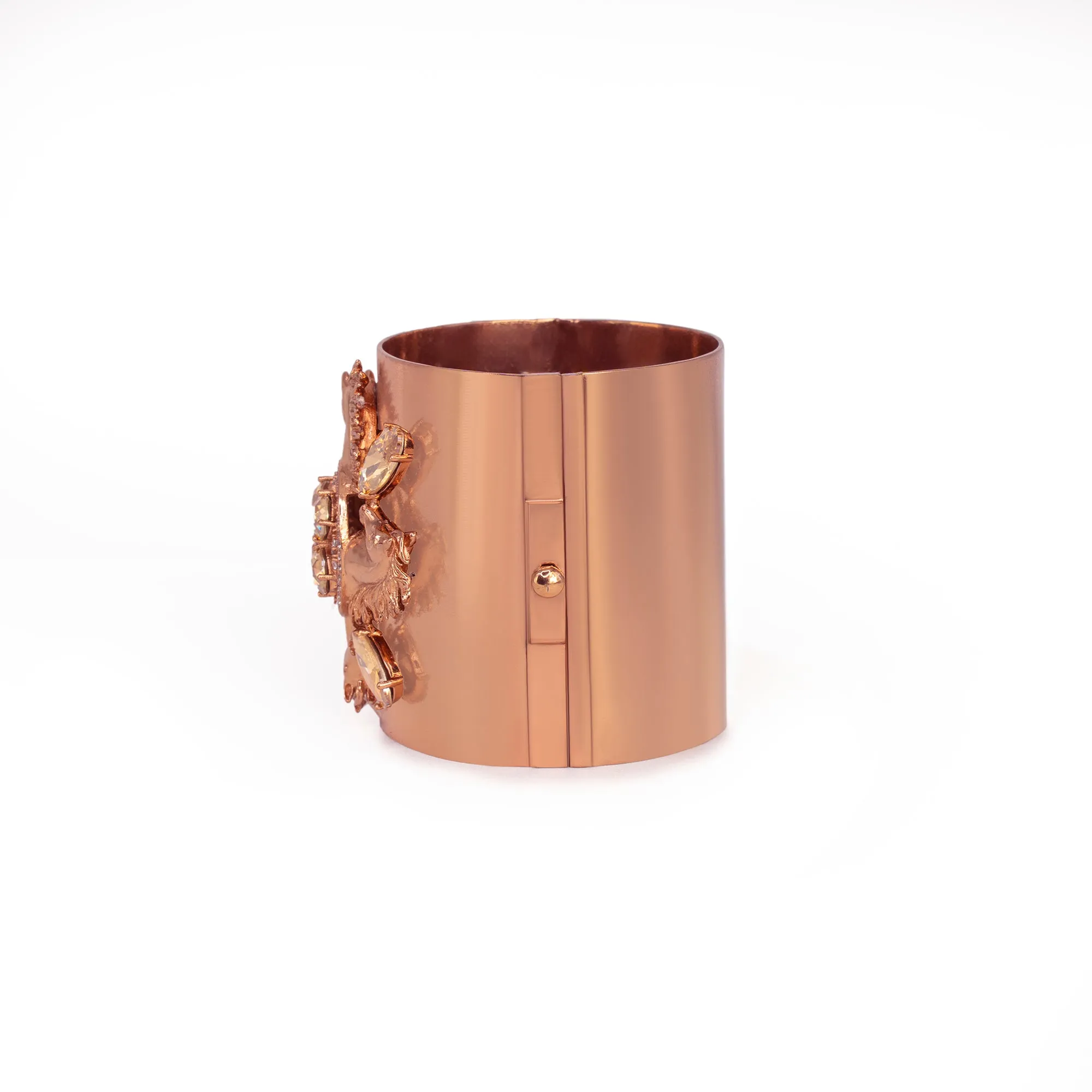 Étaín 92.5 Silver Bracelet - The Enchanted Rider - Rose Gold Plated