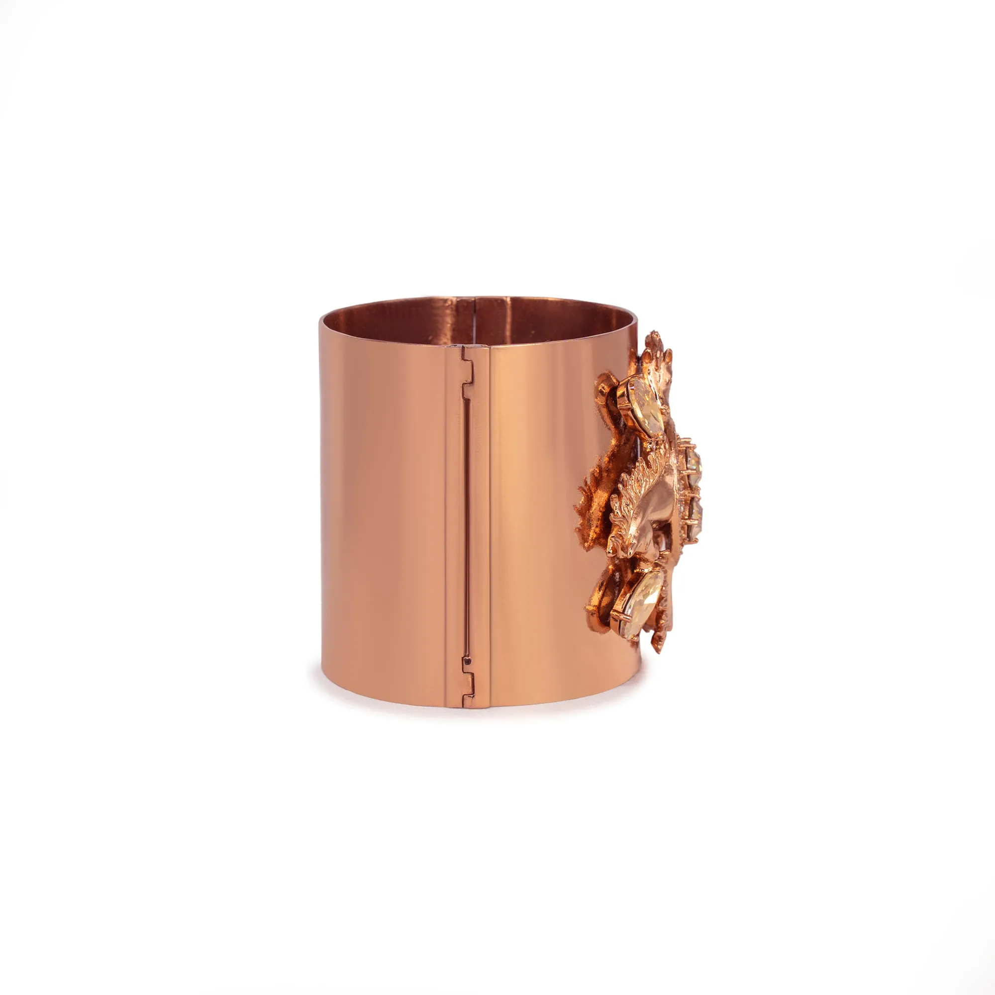 Étaín 92.5 Silver Bracelet - The Enchanted Rider - Rose Gold Plated