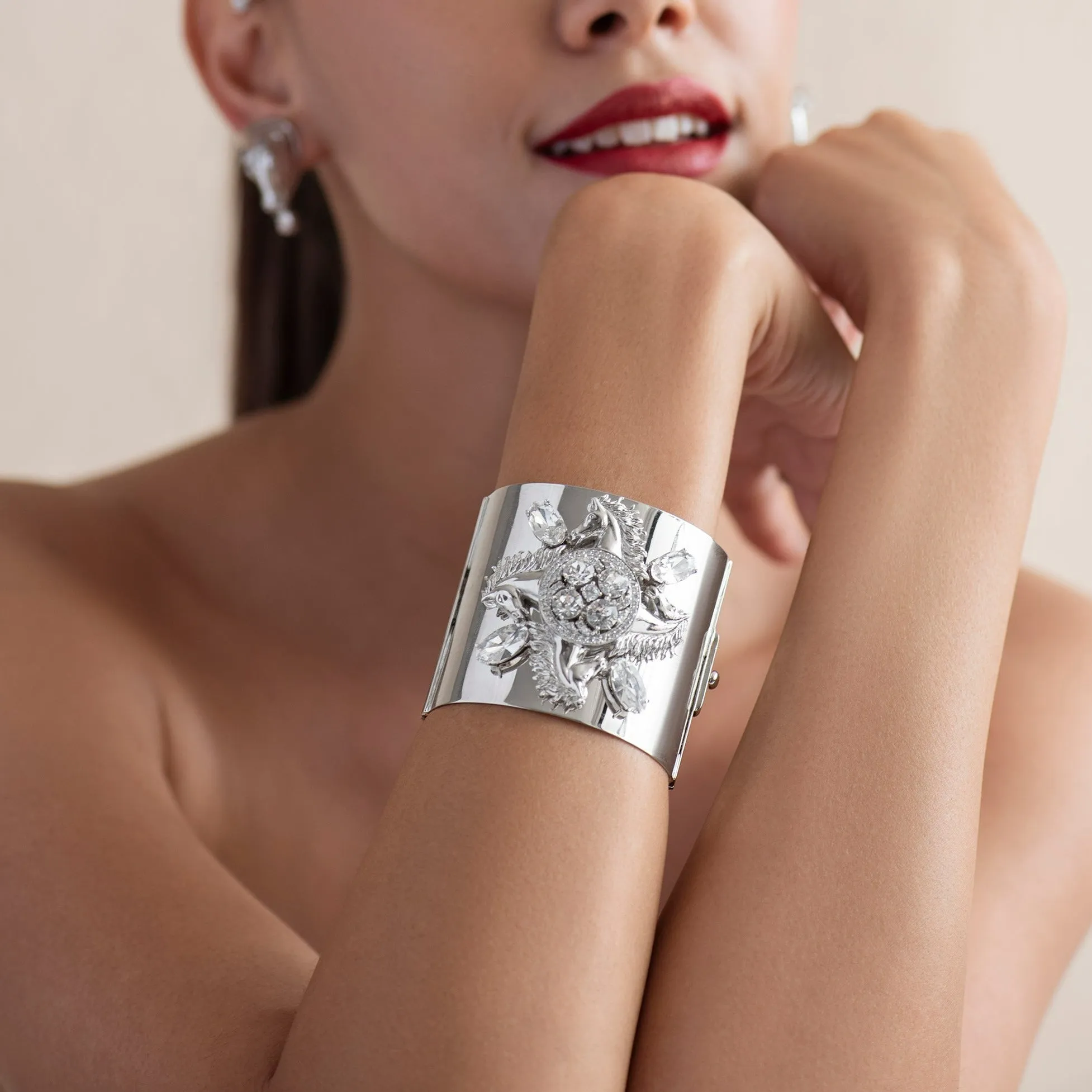 Étaín 92.5 Silver Bracelet - The Enchanted Rider - Silver Plated