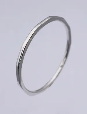 The Silverworks - Hex Bangle