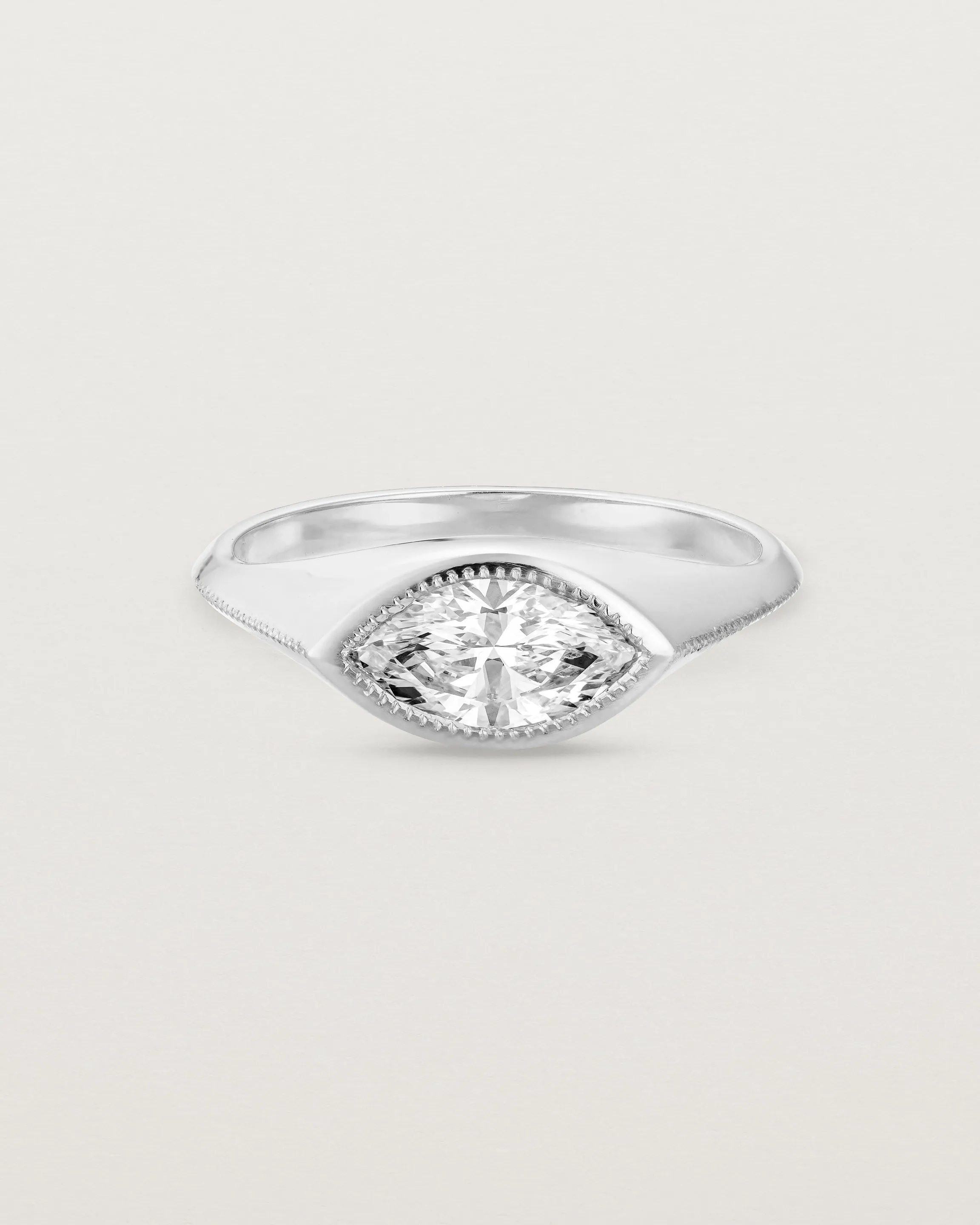 Átlas Marquise Signet | Laboratory Grown Diamond