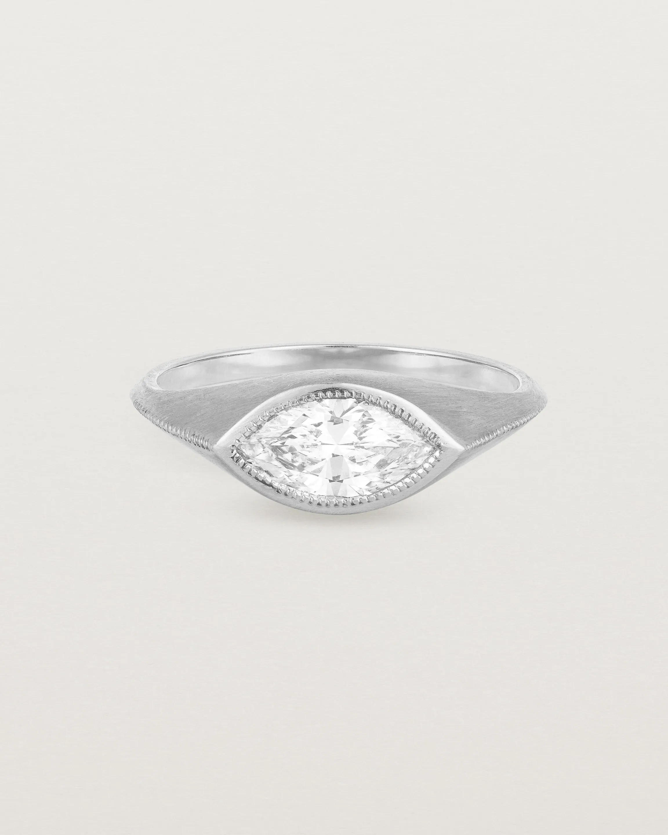 Átlas Marquise Signet | Laboratory Grown Diamond