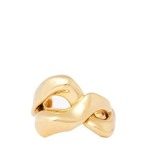 Twisted Cuff, Gold