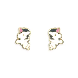 White Rhino Earrings