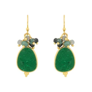 Willow Green Earrings