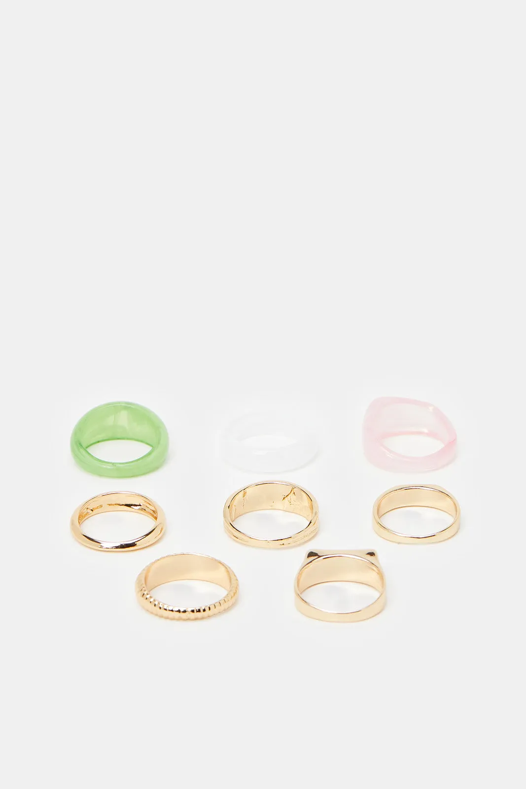 Women Assorted Ring Set (8x Piece)